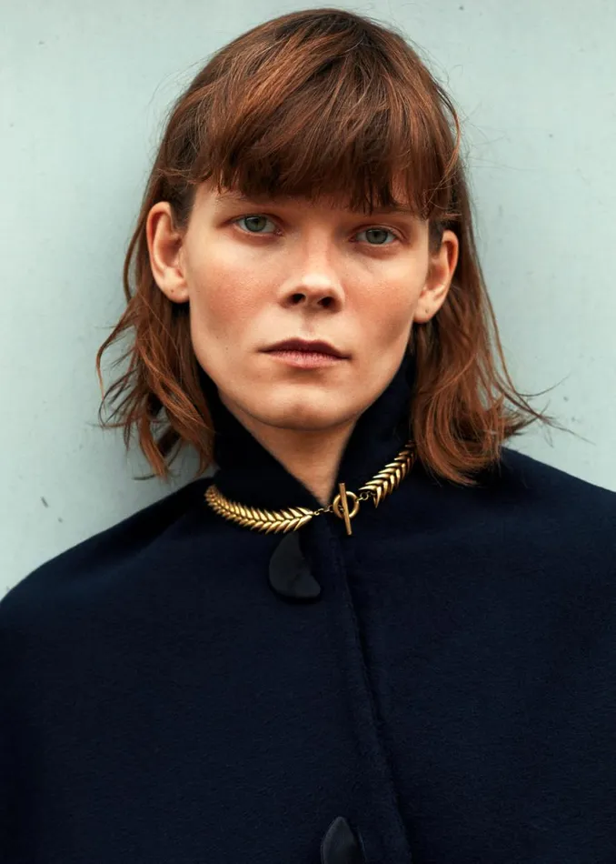The Frankie Shop Bevza Spikelet Necklace 8211 Gold Shop Accessories