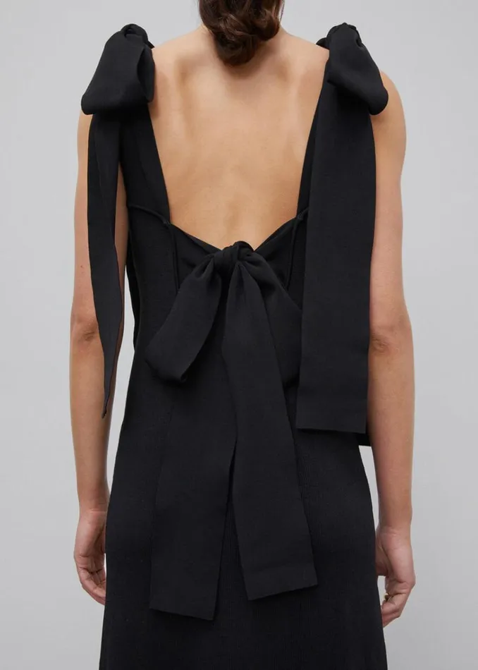 The Frankie Shop By Malene Birger Meira Dress 8211 Black Shop Dresses