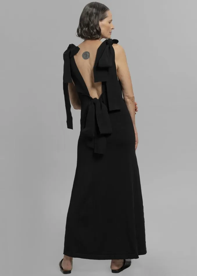 The Frankie Shop By Malene Birger Meira Dress 8211 Black Shop Dresses