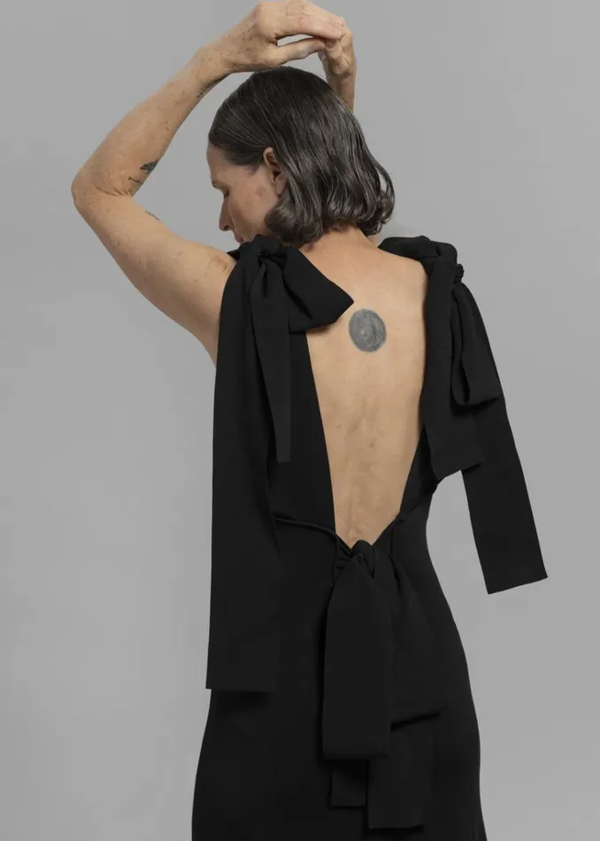 The Frankie Shop By Malene Birger Meira Dress 8211 Black Shop Dresses
