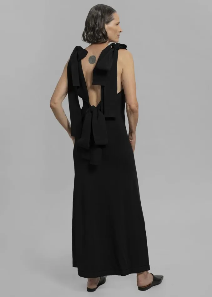 The Frankie Shop By Malene Birger Meira Dress 8211 Black Shop Dresses