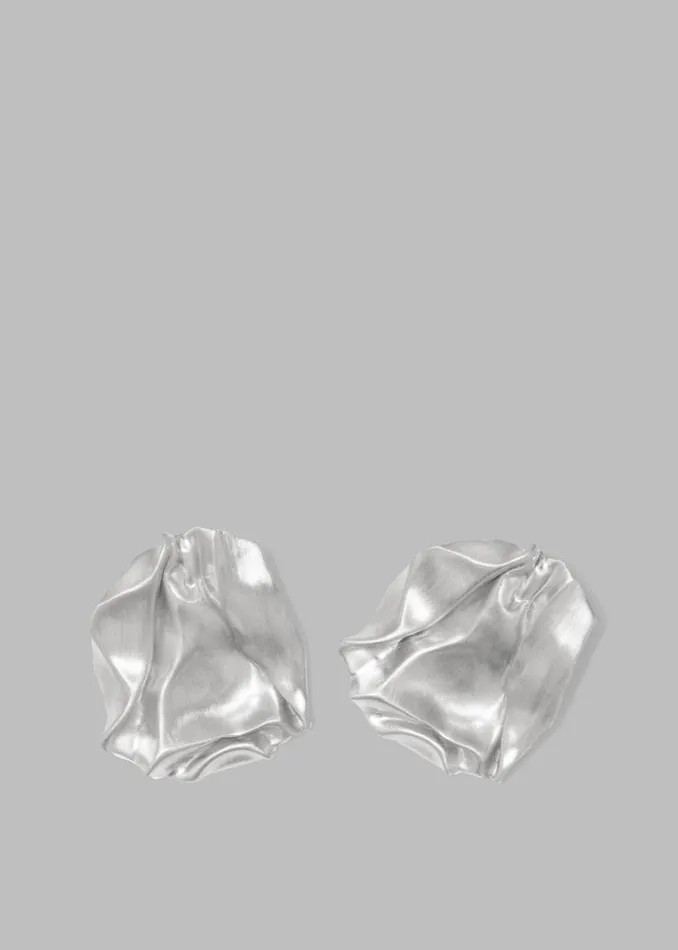 The Frankie Shop Completedworks Groundswell Earrings 8211 Platinum Shop Accessories