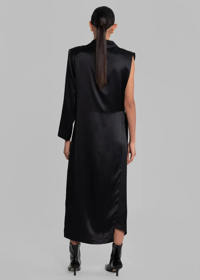 The Frankie Shop Envelope 1976 Nomad Dress 8211 Black Shop Dresses
