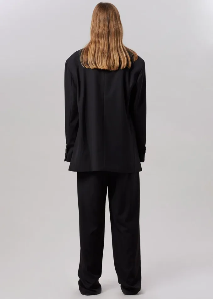 The Frankie Shop Gelso Oversized Blazer 8211 Black Shop Suits