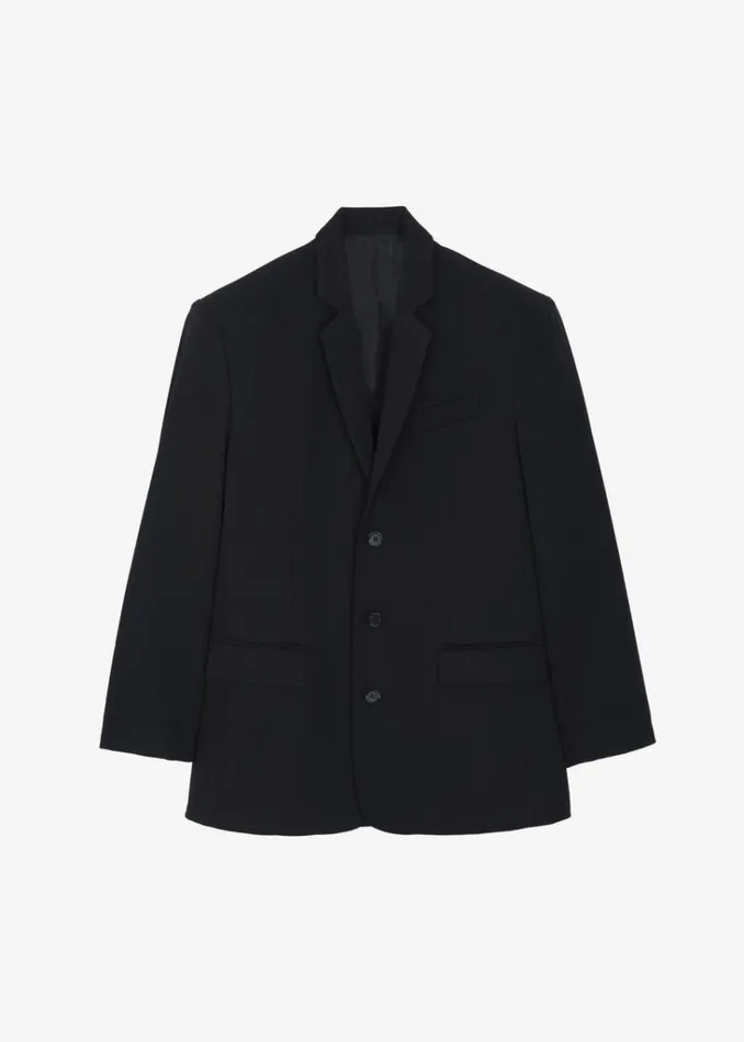 The Frankie Shop Gelso Oversized Blazer 8211 Black Shop Suits
