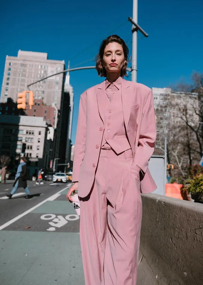 The Frankie Shop Gelso Pleated Trousers 8211 Rose Shop Clothing