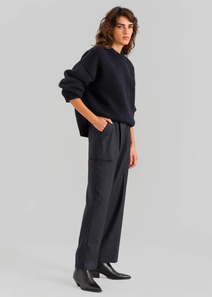 The Frankie Shop Robin Cargo Pants 8211 Black Shop Bottoms