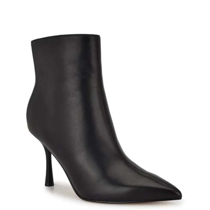 Therin Dress Booties Black Leather Women Nine West Boots and Booties Therin Dress Booties Black Leather Women Nine West Boots and Booties