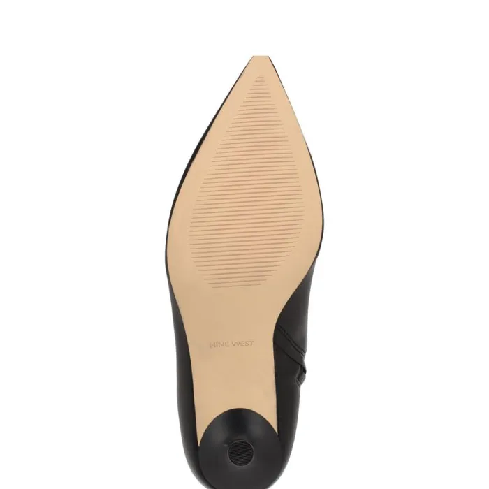 Therin Dress Booties Black Leather Women Nine West Boots and Booties Therin Dress Booties Black Leather Women Nine West Boots and Booties