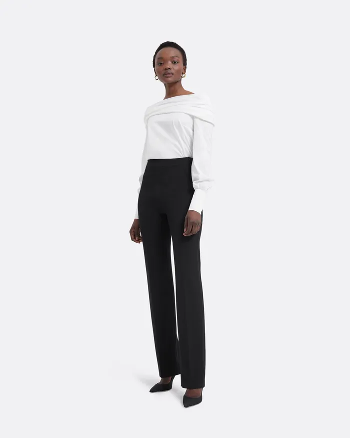 Tilly Ivory Cotton Shirt Ivory Women Tops Safiyaa