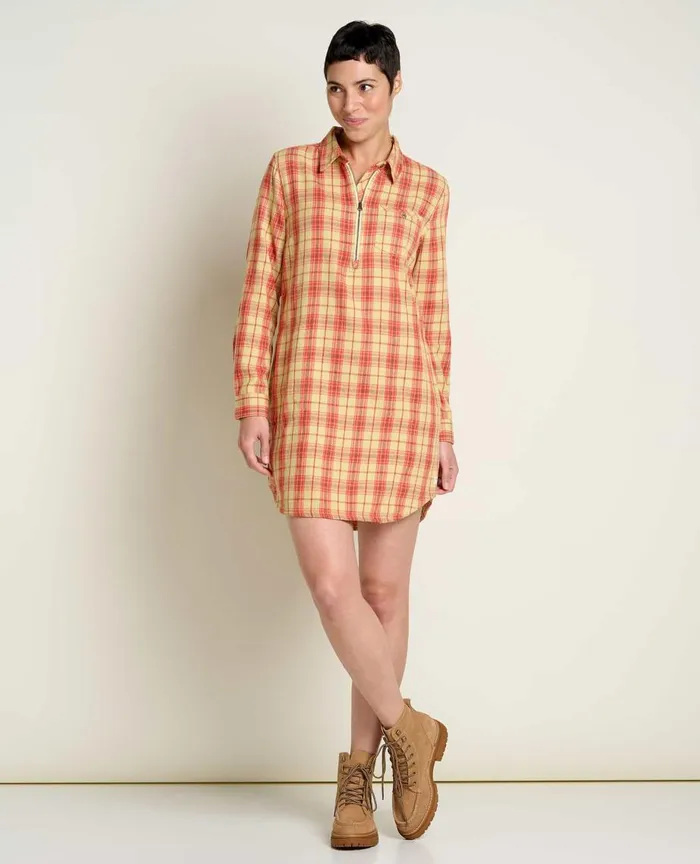 ToadandCo Dresses Bodie Quarter Zip Dress Winterberry 8211 Women039s
