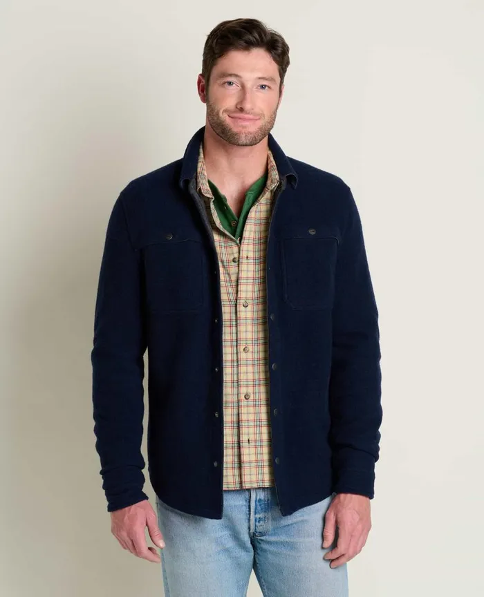 ToadandCo Jackets and Layers Kennicott Shirt Jacket True Navy 8211 Men039s