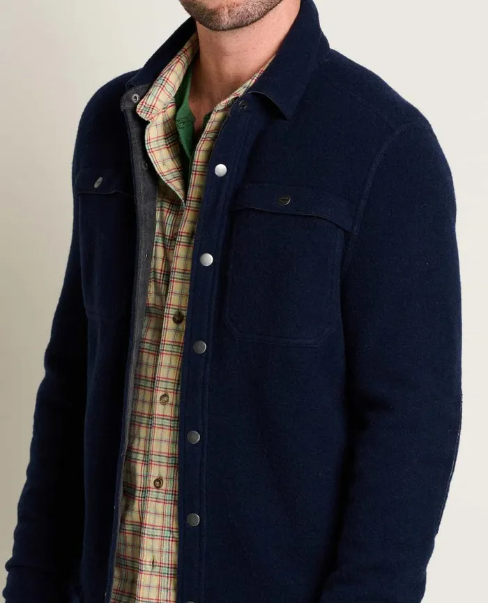ToadandCo Jackets and Layers Kennicott Shirt Jacket True Navy 8211 Men039s