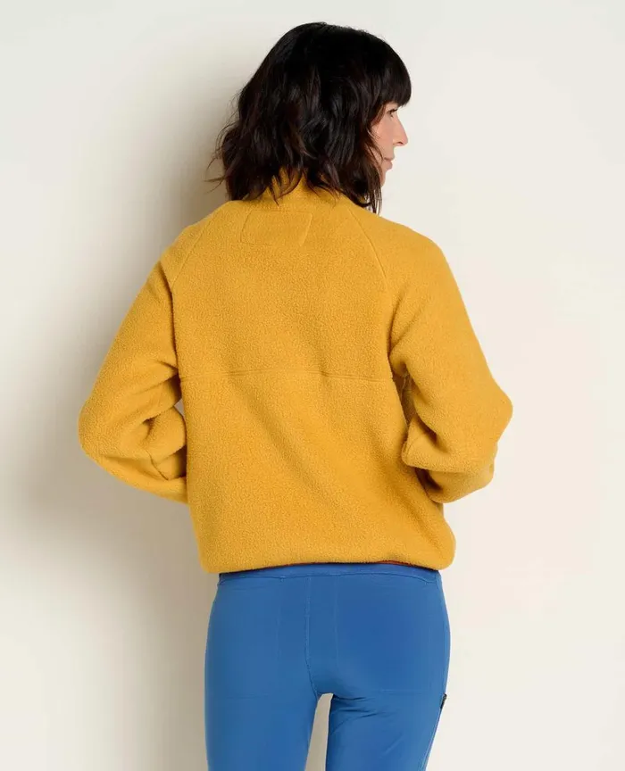 ToadandCo Jackets and Layers Women039s Campo Fleece Pullover Acorn 8211 Women039s