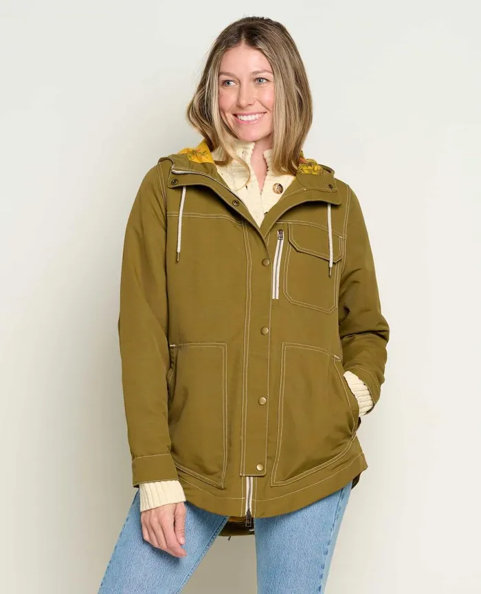 ToadandCo Jackets and Layers Women039s Forester Pass Parka Fir Iii 8211 Women039s
