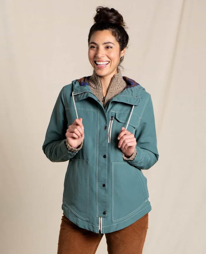 ToadandCo Outerwear Women039s Forester Pass Parka Silver Pine 8211 Women039s