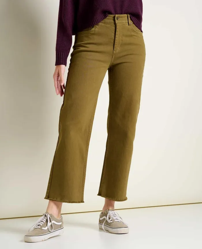 ToadandCo Pants Balsam Seeded Cutoff Pant Fir 8211 Women039s