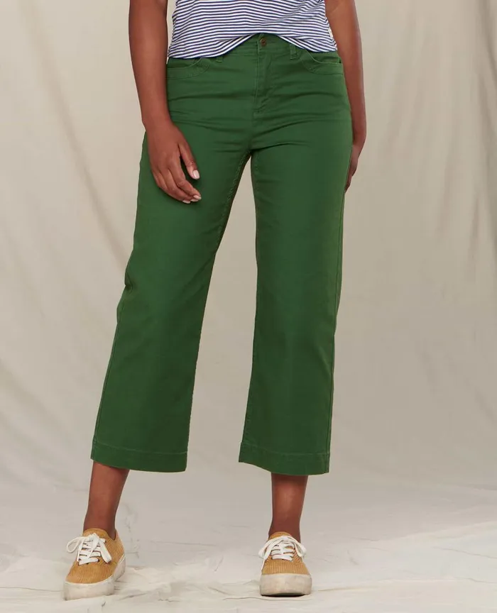 ToadandCo Pants Earthworks Wide Leg Pant Pasture 8211 Women039s