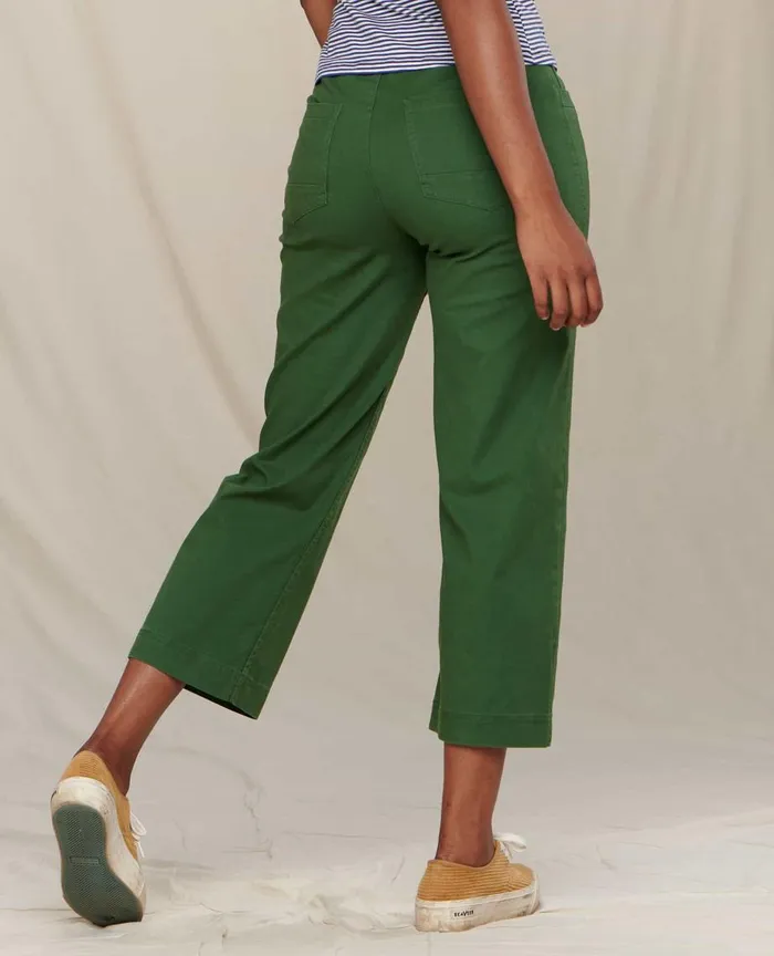 ToadandCo Pants Earthworks Wide Leg Pant Pasture 8211 Women039s