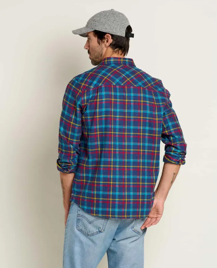 ToadandCo Shirts Flannagan Long Sleeve Shirt True Navy Ii 8211 Men039s