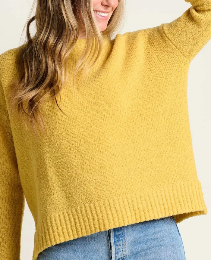 ToadandCo Sweaters Cotati Dolman Sweater Chamomile 8211 Women039s