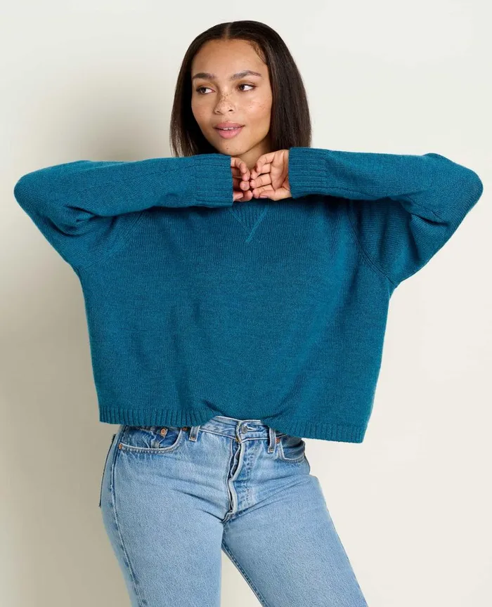 ToadandCo Sweaters Foxfern Crew Sweater Hydro 8211 Women039s
