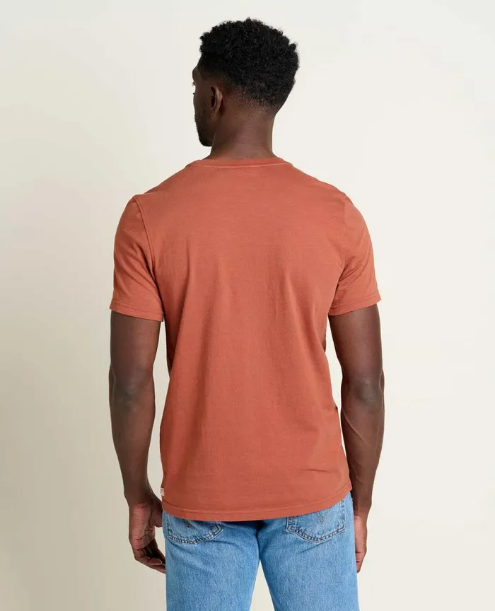 ToadandCo TShirts Men039s Primo Short Sleeve Crew Cinnamon 8211 Men039s