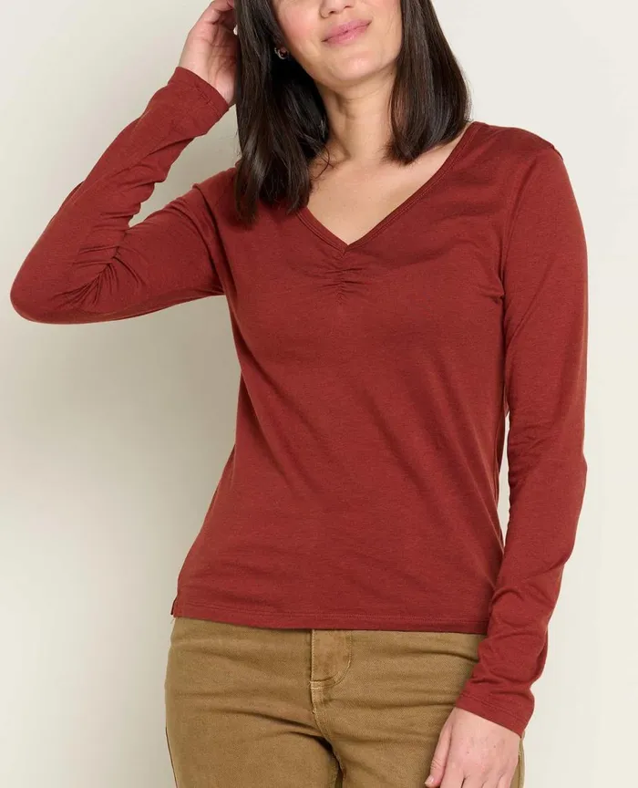 ToadandCo Tops and TShirts Rose Long Sleeve Tee Manzanita 8211 Women039s