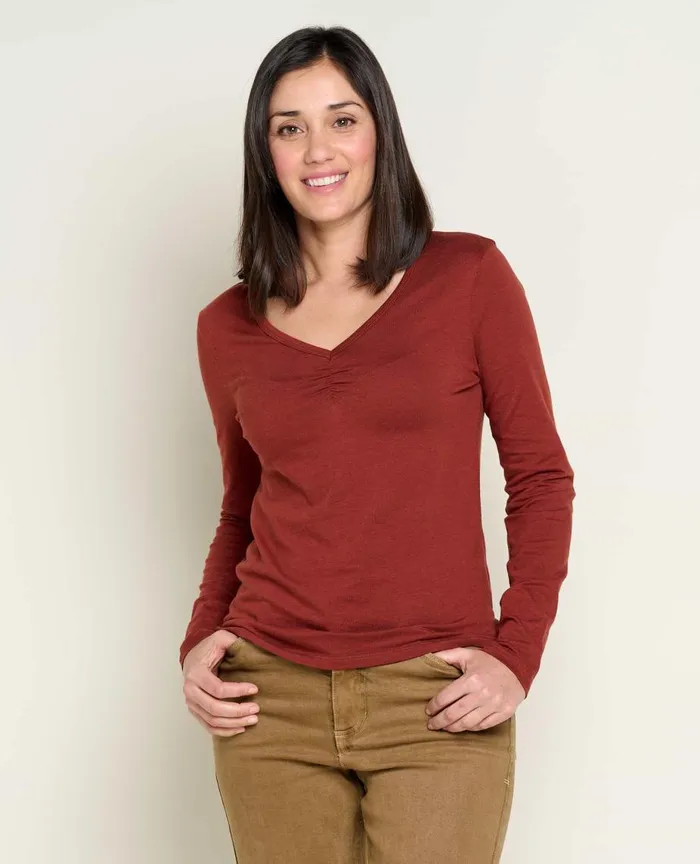 ToadandCo Tops and TShirts Rose Long Sleeve Tee Manzanita 8211 Women039s