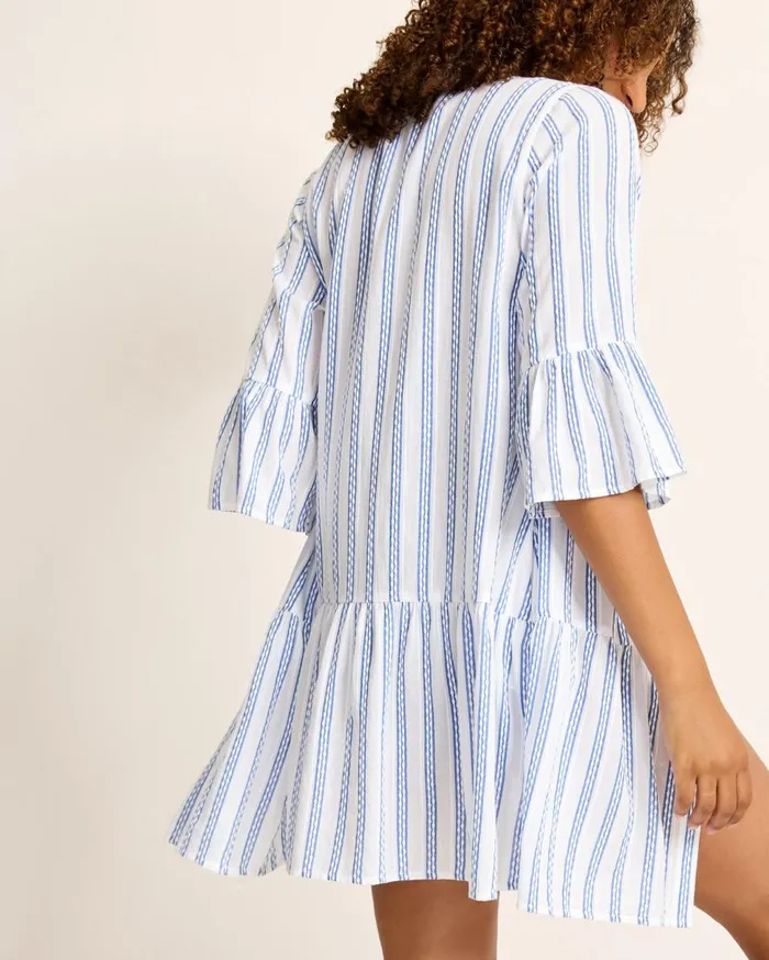 Tommy Bahama Dresses Bonita Stripe Coverup Shirt Dress Beaming Blue 8211 Women Tommy Bahama Dresses Bonita Stripe Coverup Shirt Dress Beaming Blue 8211 Women