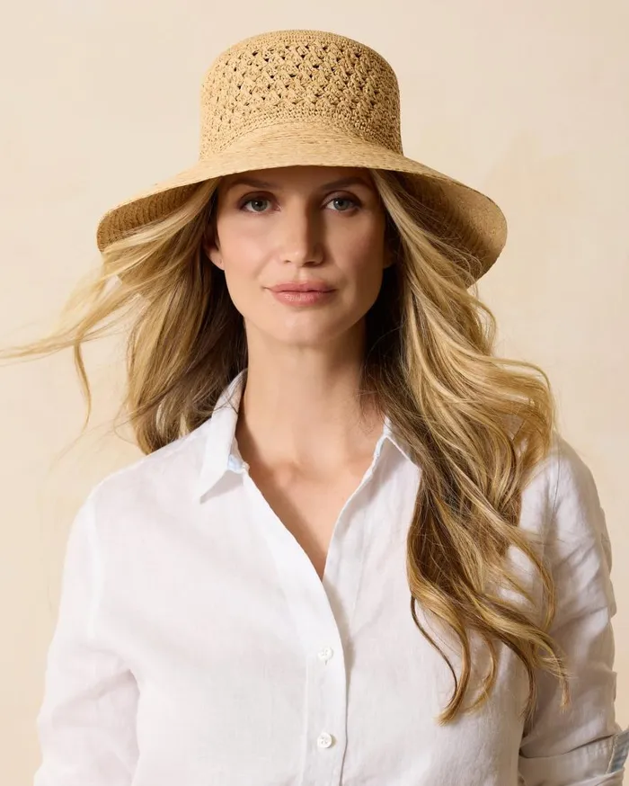 Tommy Bahama Hats and Caps Braided Brim Sun Hat Natural 8211 Women Tommy Bahama Hats and Caps Braided Brim Sun Hat Natural 8211 Women