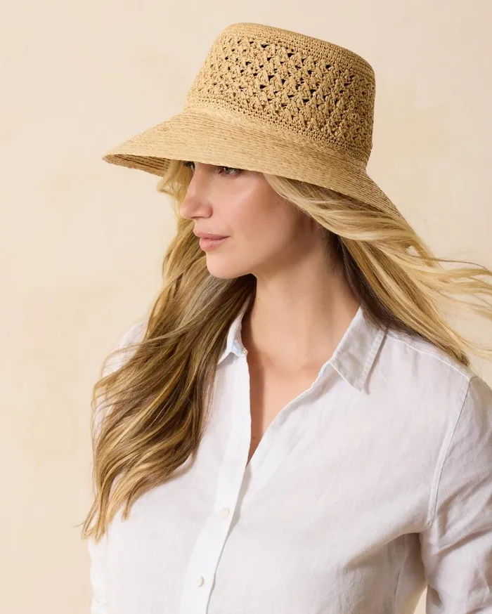 Tommy Bahama Hats and Caps Braided Brim Sun Hat Natural 8211 Women Tommy Bahama Hats and Caps Braided Brim Sun Hat Natural 8211 Women