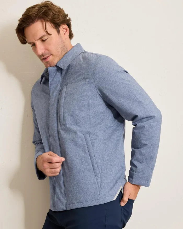 Tommy Bahama Jackets and Outerwear Parkcrest Performance Jacket Navy Heather 8211 Men Tommy Bahama Jackets and Outerwear Parkcrest Performance Jacket Navy Heather 8211 Men