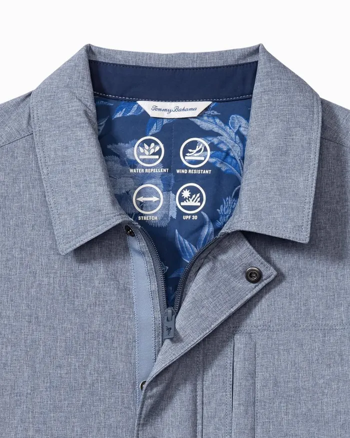 Tommy Bahama Jackets and Outerwear Parkcrest Performance Jacket Navy Heather 8211 Men Tommy Bahama Jackets and Outerwear Parkcrest Performance Jacket Navy Heather 8211 Men