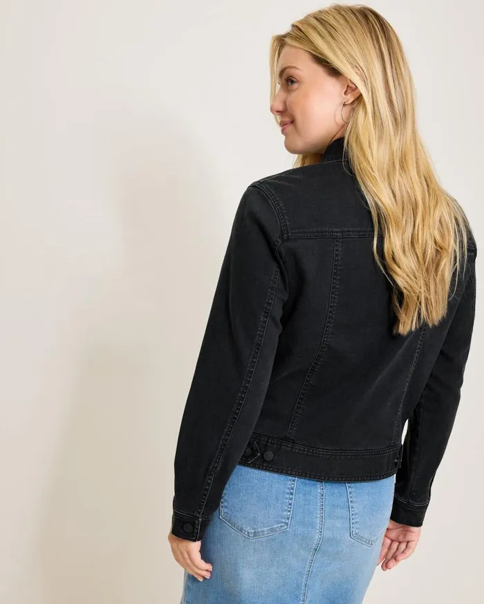 Tommy Bahama Jackets Black Classic Jean Jacket Coastal Black Wash 8211 Women Tommy Bahama Jackets Black Classic Jean Jacket Coastal Black Wash 8211 Women