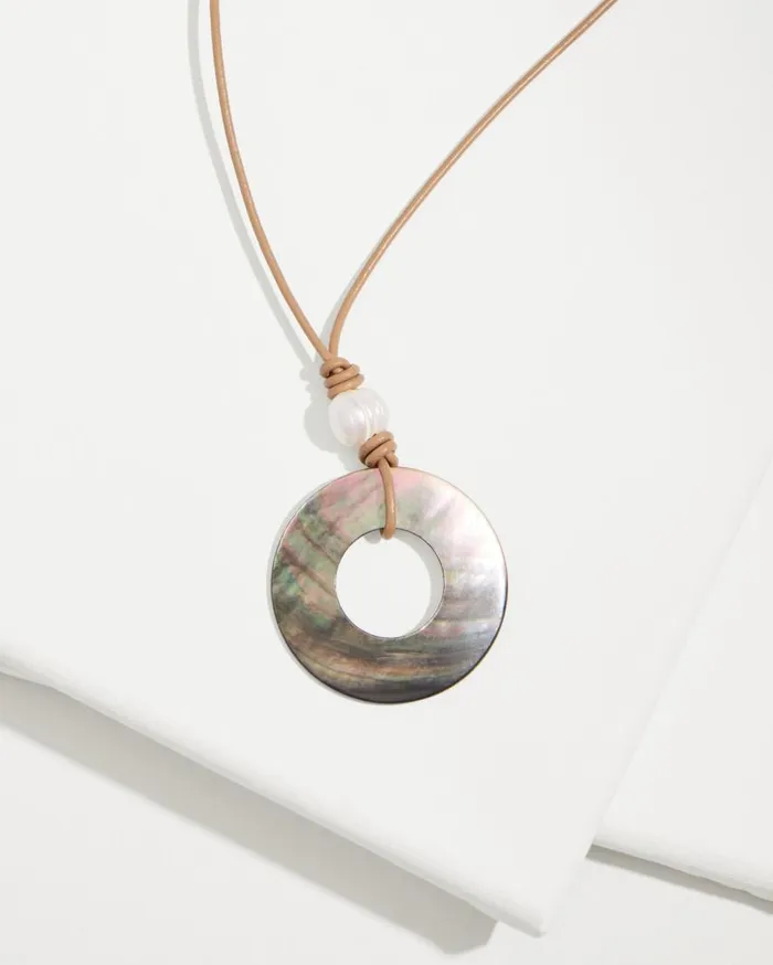 Tommy Bahama Jewelry Indigo Shore Grey Shell Pendant Necklace Gold 8211 Women Tommy Bahama Jewelry Indigo Shore Grey Shell Pendant Necklace Gold 8211 Women
