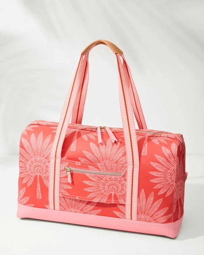Tommy Bahama Luggage and Travel Palmetto Frond Duffel Bag Palmetto Frond 8211 WomenBeach and Home Tommy Bahama Luggage and Travel Palmetto Frond Duffel Bag Palmetto Frond 8211 WomenBeach and Home