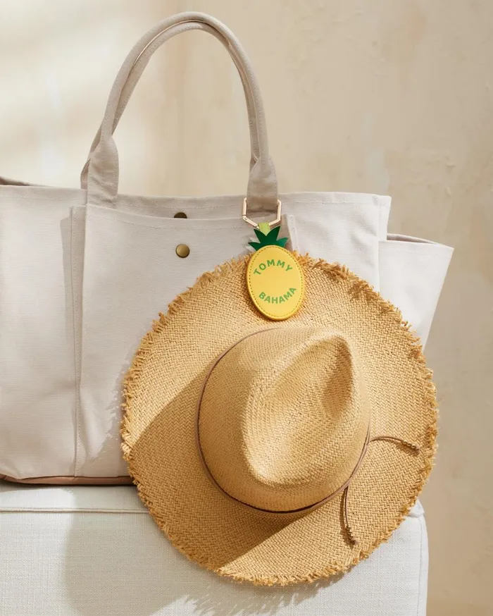 Tommy Bahama Luggage and Travel Pineapple Magnetic Hat Clip Yellow 8211 Beach and HomeWomen