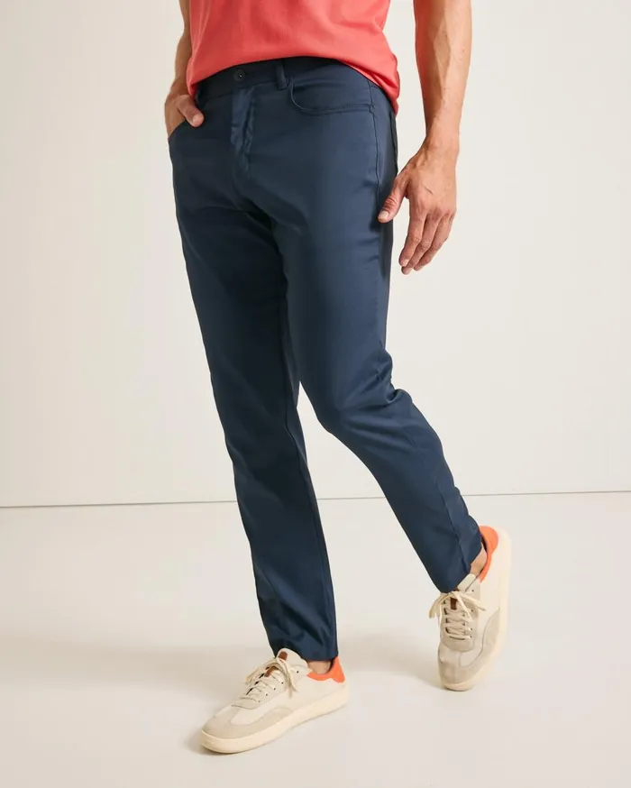 Tommy Bahama Pants and Chinos IslandZone Performance 5Pocket Pants Dark Eclipse 8211 Men