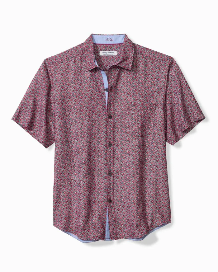 Tommy Bahama Shirts Coconut Point Beachcomber Geo IslandZone Camp Shirt After Dark 8211 Men Tommy Bahama Shirts Coconut Point Beachcomber Geo IslandZone Camp Shirt After Dark 8211 Men