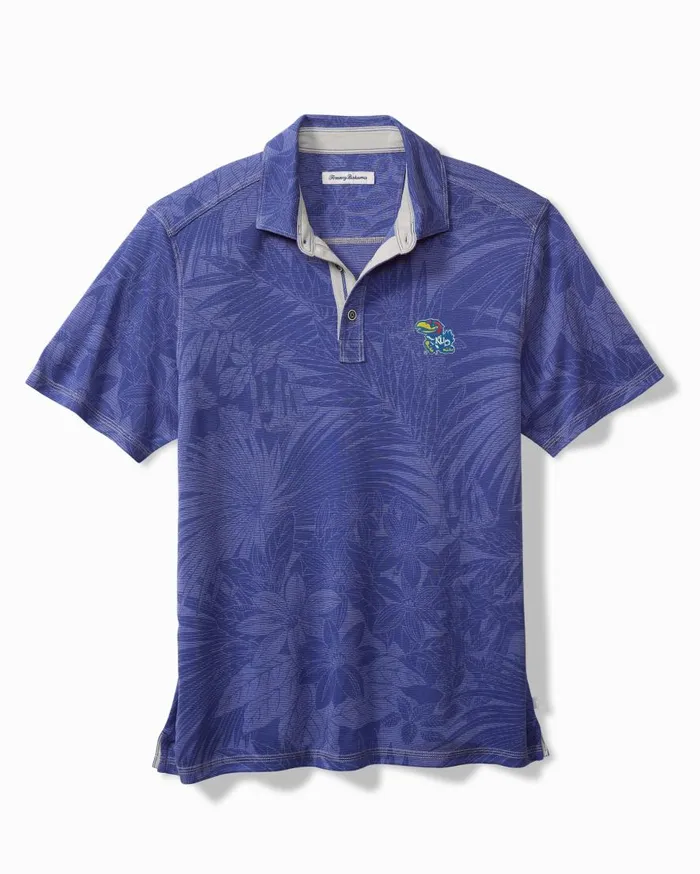 Tommy Bahama Shirts Collegiate Santiago Paradise Polo Kansas 8211 Men