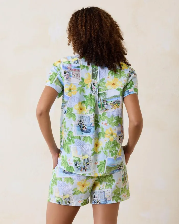 Tommy Bahama Tops and Shirts Disney Coastalina Postcard To Paradise Linen Camp Shirt Continental 8211 Women Tommy Bahama Tops and Shirts Disney Coastalina Postcard To Paradise Linen Camp Shirt Continental 8211 Women