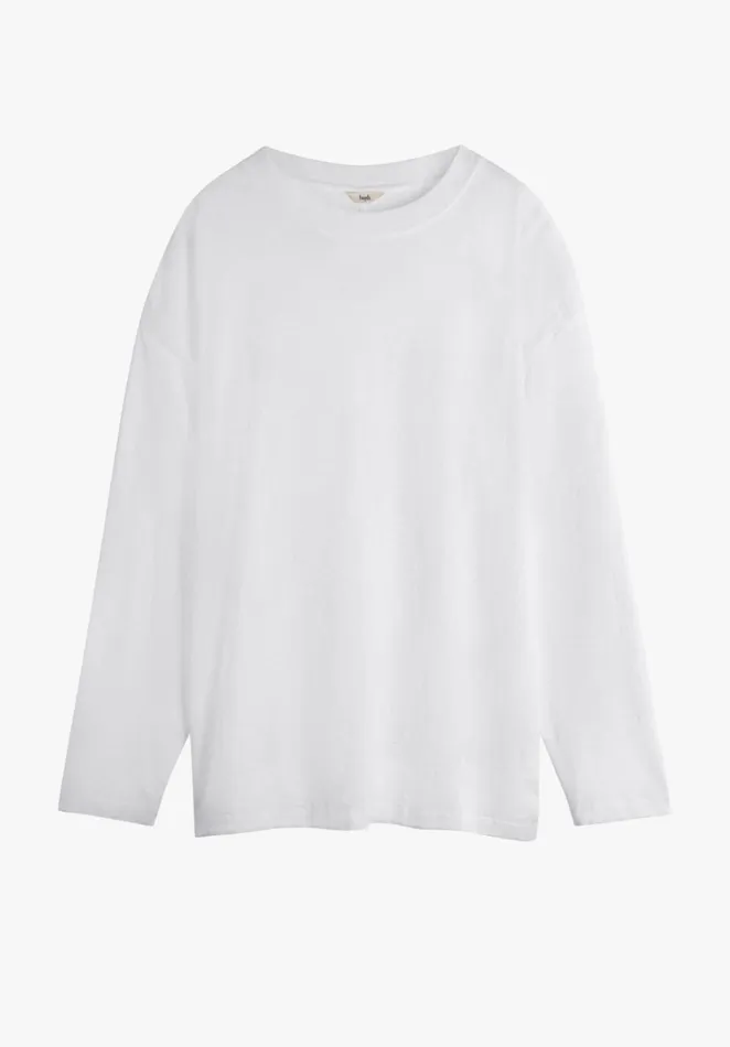 Tops and TShirts Women Hush Amanda Long Sleeved TShirt White