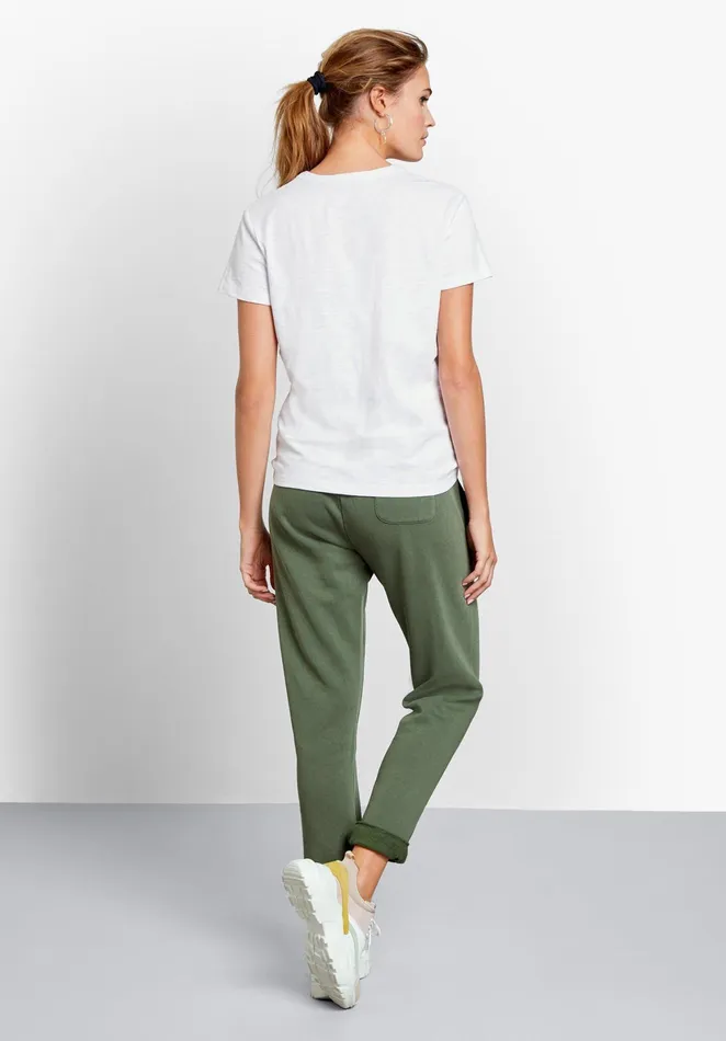 Tops and TShirts Women Hush Relaxed Crew Tee White