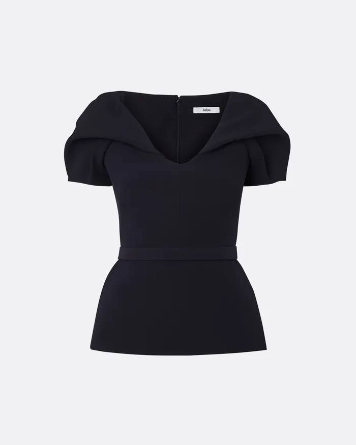 Tops Fay Midnight Navy Top Midnight Navy 8211 Safiyaa Women