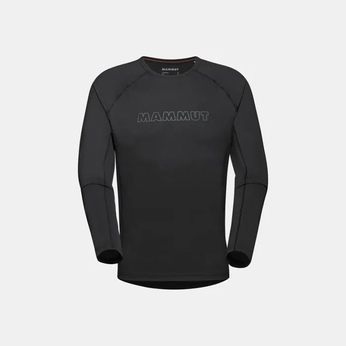 Tops Men Mammut Selun FL Longsleeve Logo Black