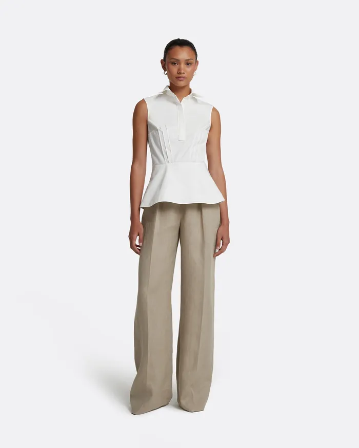 Tops Seda Ivory Top Ivory 8211 Safiyaa Women