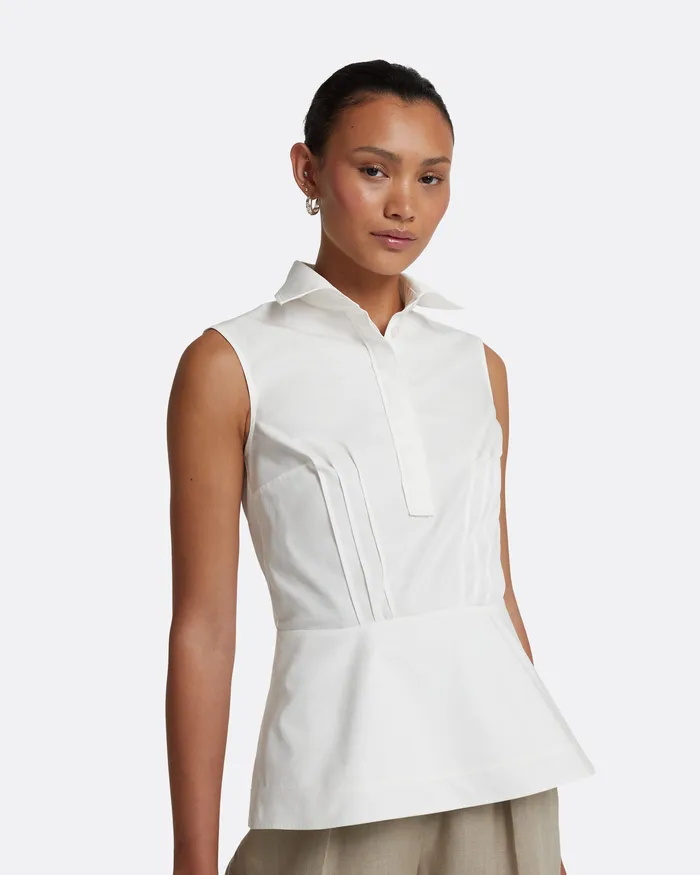 Tops Seda Ivory Top Ivory 8211 Safiyaa Women