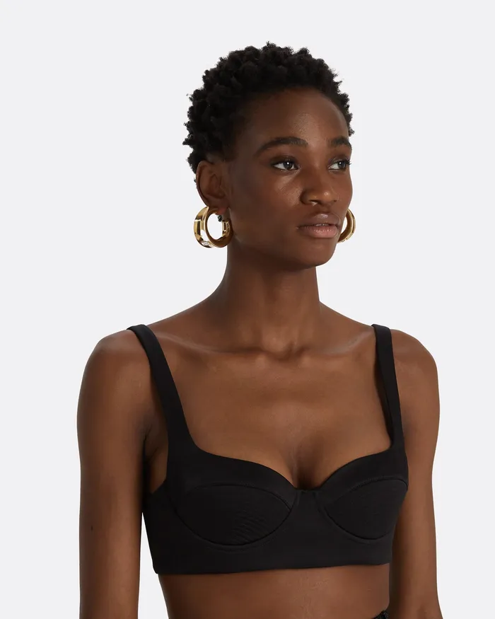 Tops Soffena Black Top Black 8211 Safiyaa Women