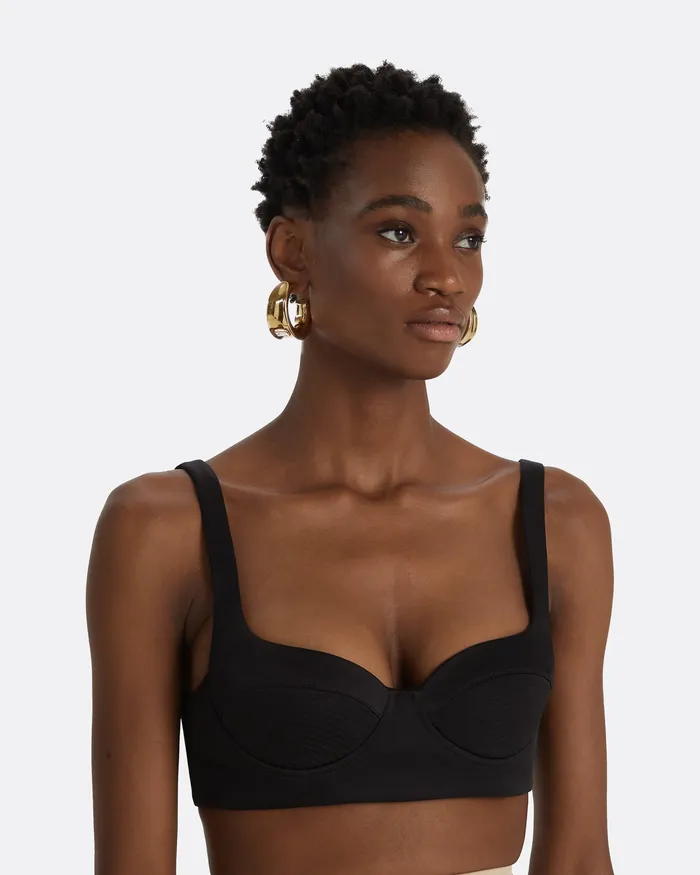 Tops Soffena Black Top Black 8211 Safiyaa Women